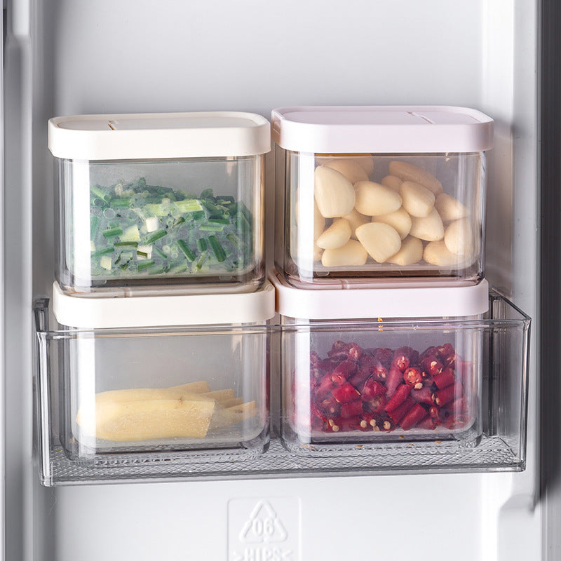 Compact Garlic & Ingredient Storage Container