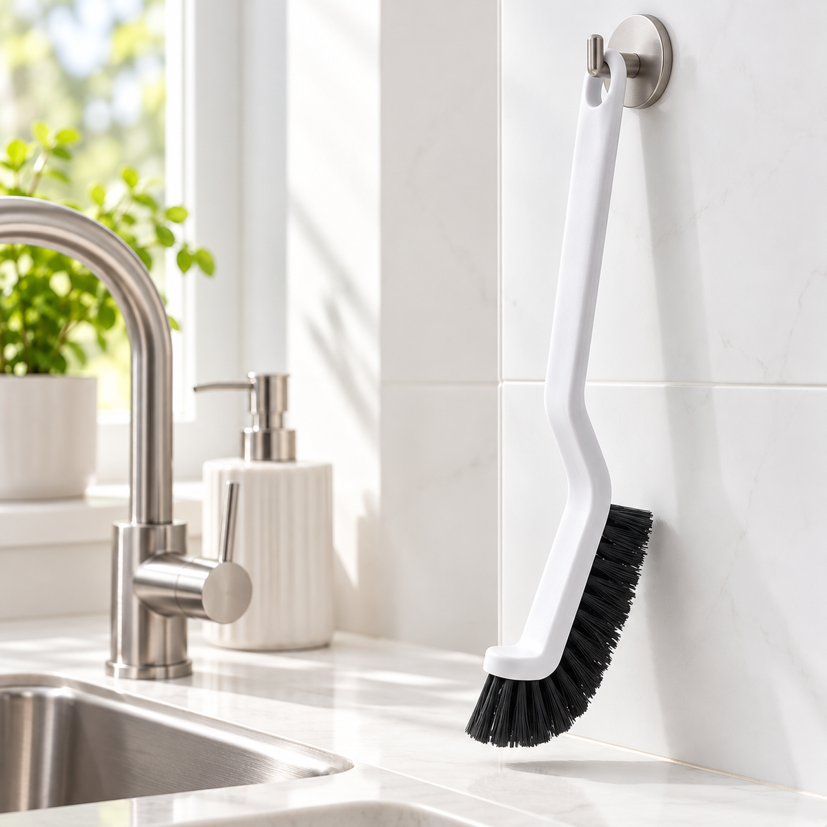 Long-Handle Crevice Cleaning Brush