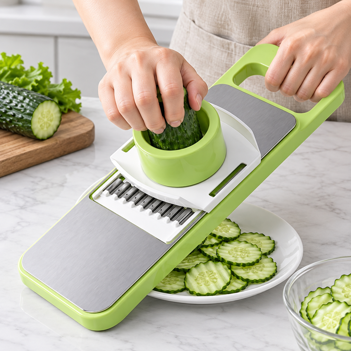 Multi-Function Vegetable Slicer & Julienne Mandoline
