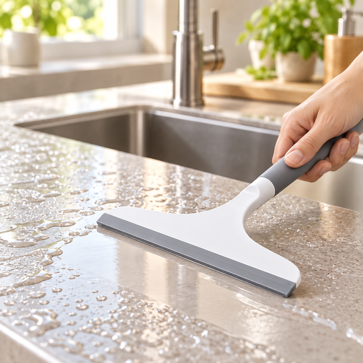 Multi-Surface Kitchen & Shower Squeegee