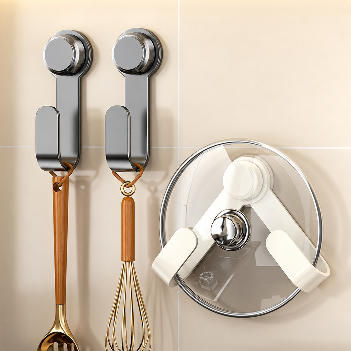 Wall-Mounted Kitchen Utility Hook