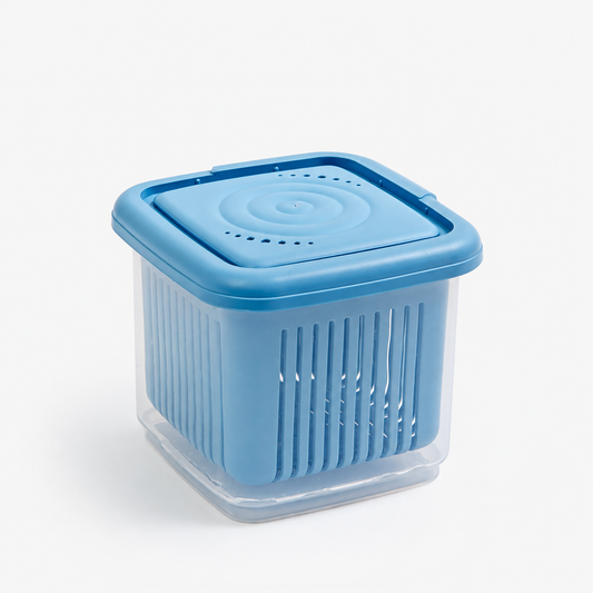 Drain & Store Produce Container
