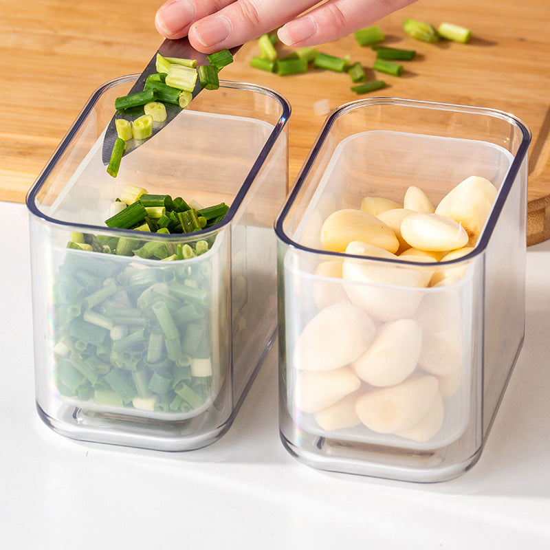 Compact Garlic & Ingredient Storage Container