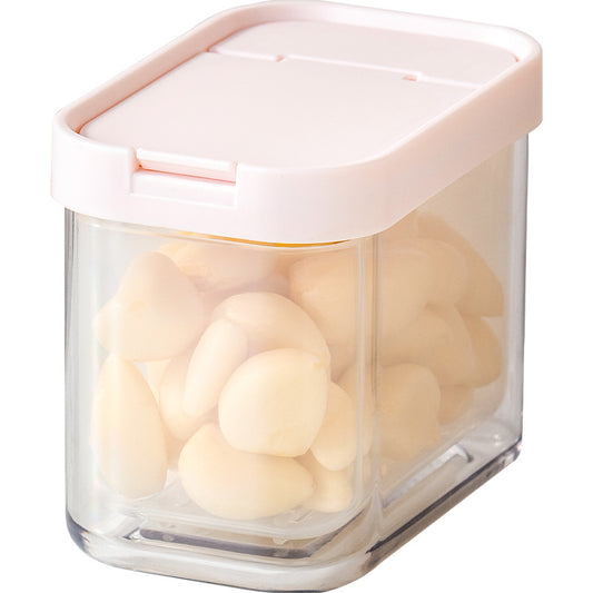 Compact Garlic & Ingredient Storage Container
