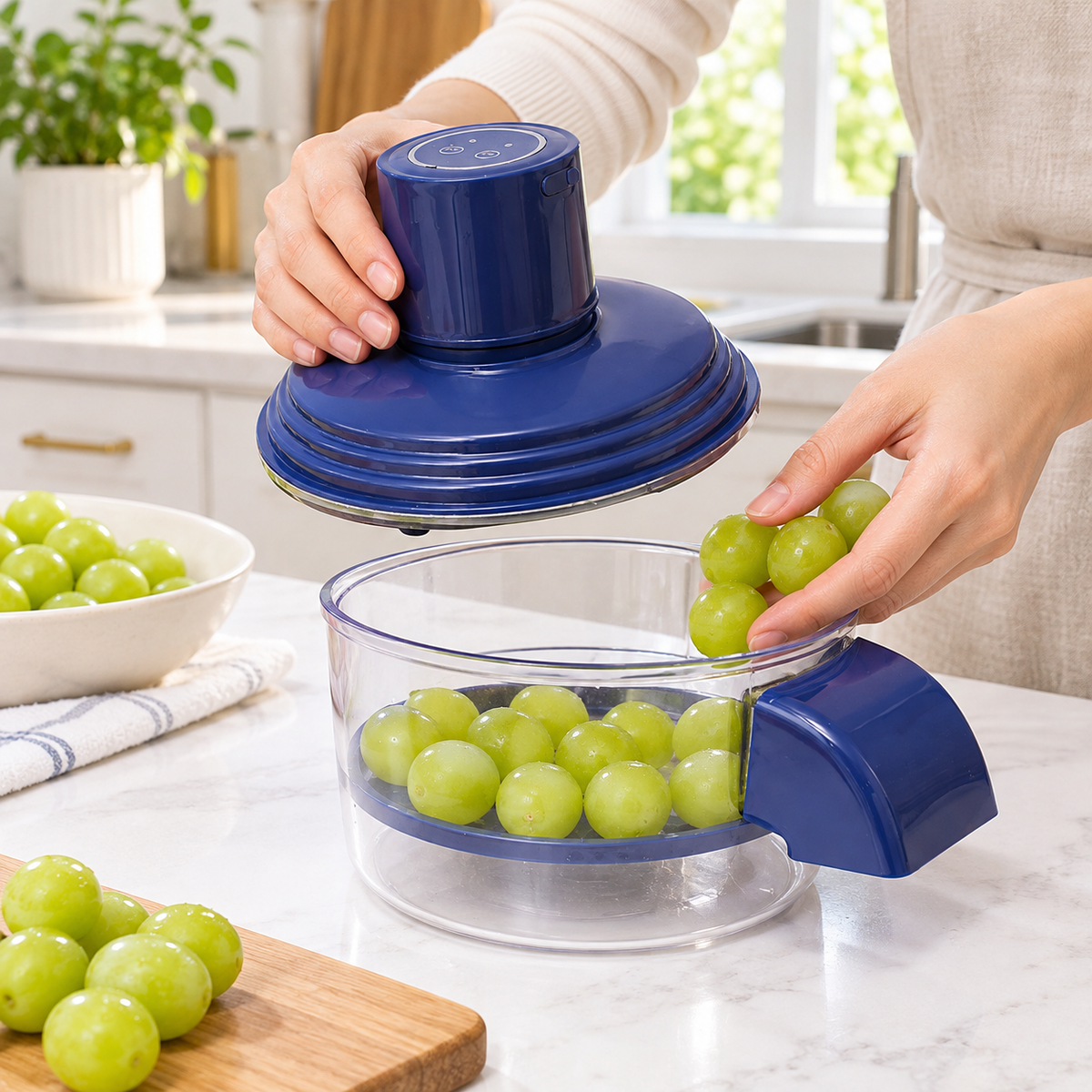 Automatic Electric Grape Peeler