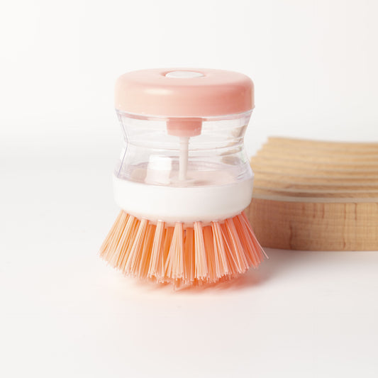 Soap Dispensing Palm Brush