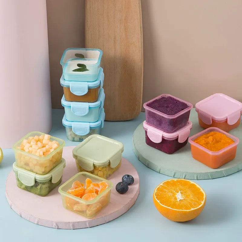Mini Portion Food Storage Container Set